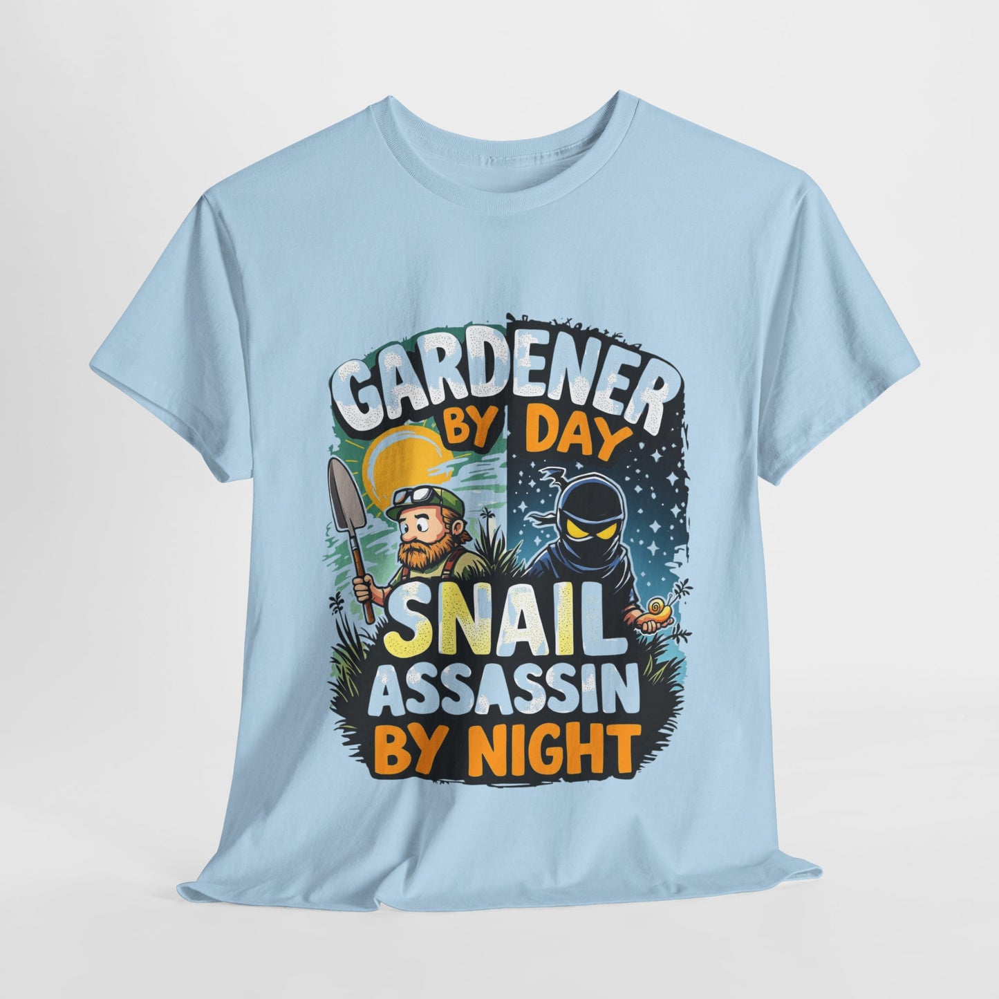 Gardener by Day, Snail Assassin by Night T-Shirt