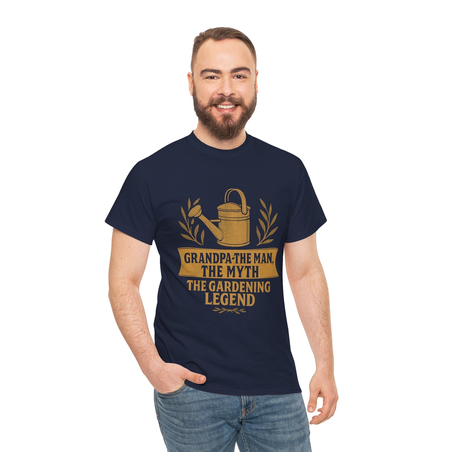 Grandpa: The Man, The Myth, The Gardening Legend – Funny Grandpa T-Shirt