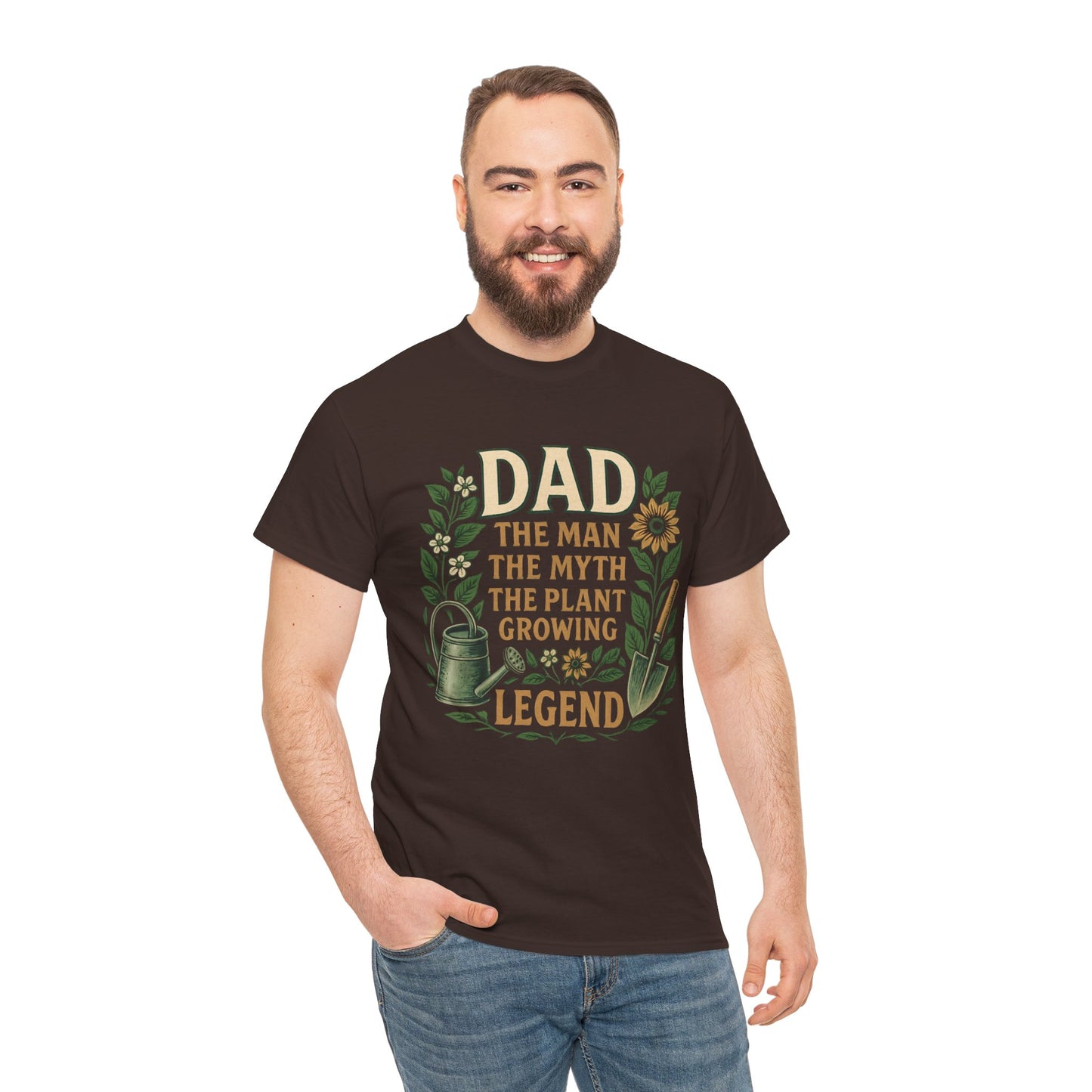 Dad: The Man, The Myth, The Plant-Growing Legend T-Shirt