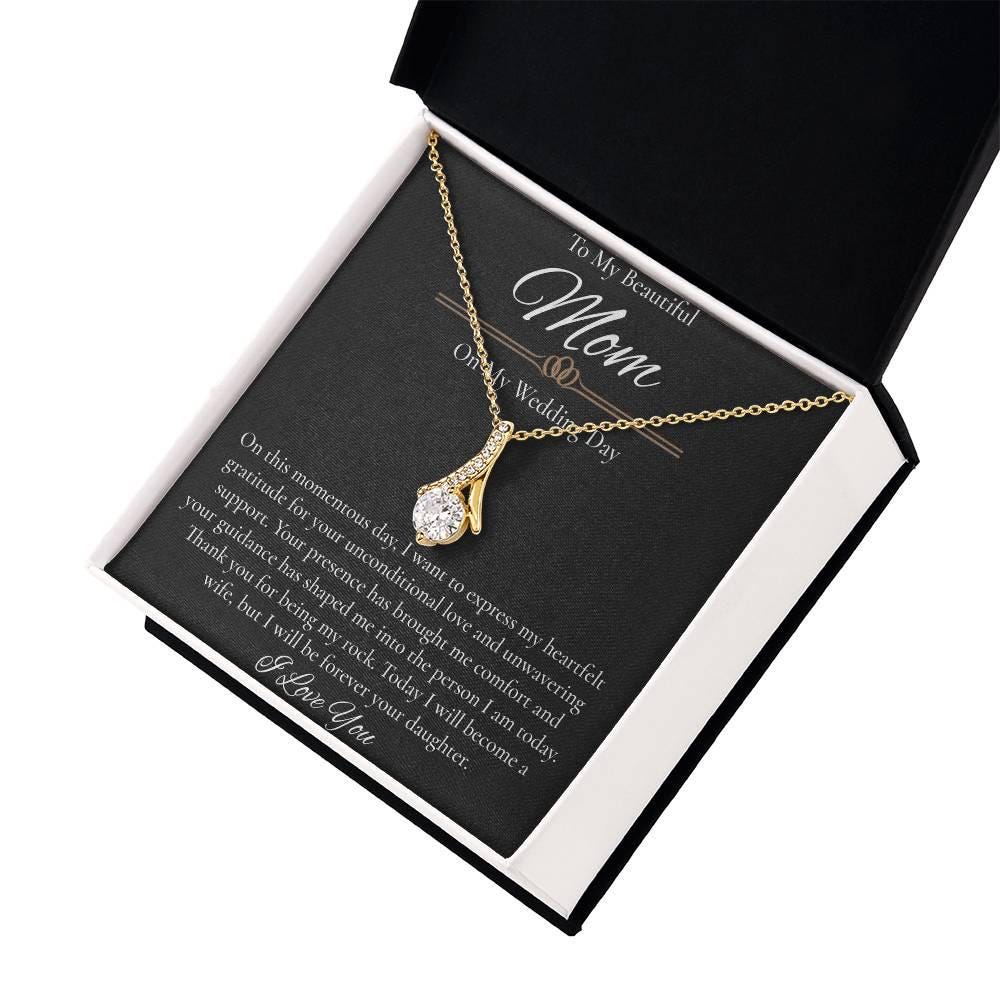 Mother Of The Bride Gift From Daughter, Necklace
