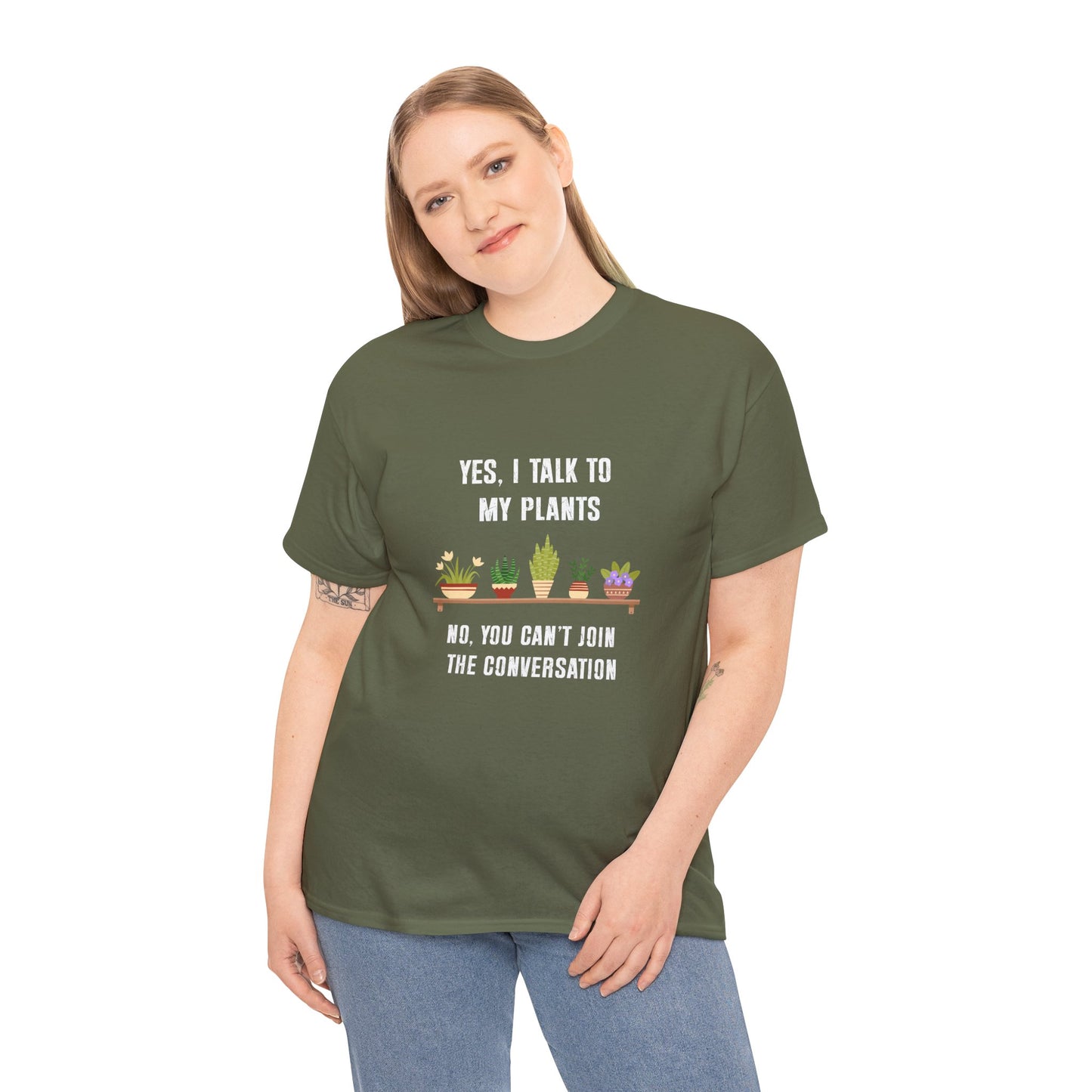Yes, I Talk to My Plants – Funny Gardening T-Shirt