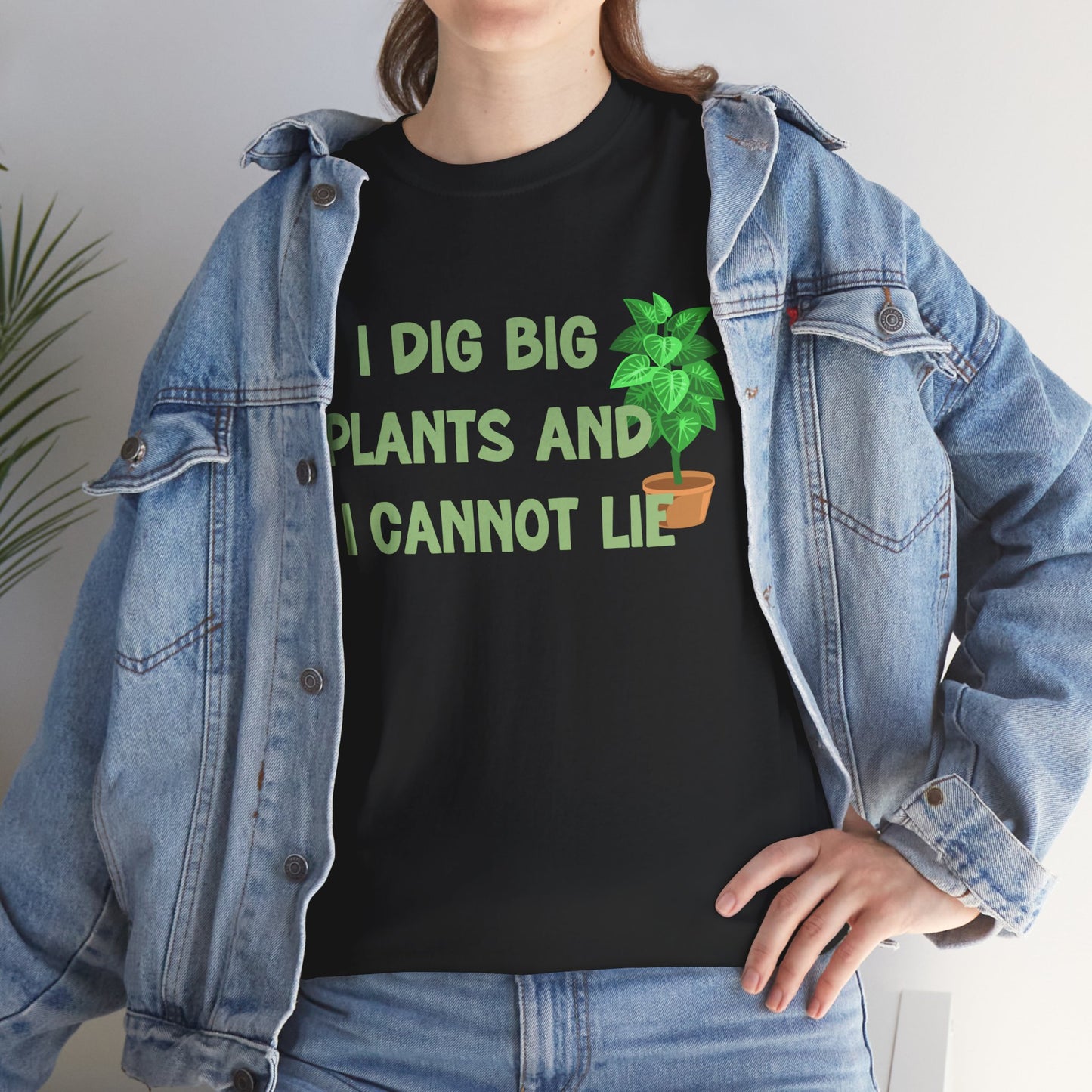 I Dig Big Plants and I Cannot Lie β Funny Gardener Tee π±