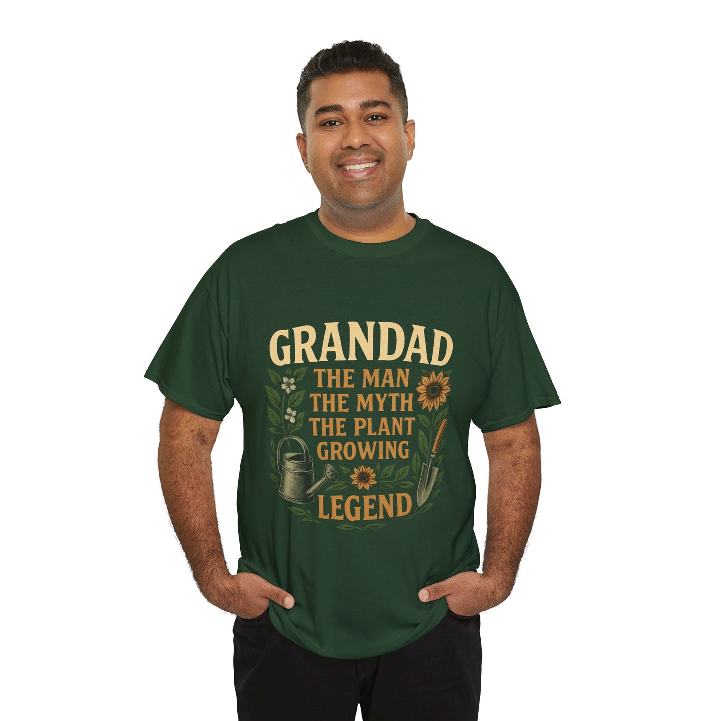 Grandad: The Man, The Myth, The Plant-Growing Legend T-Shirt