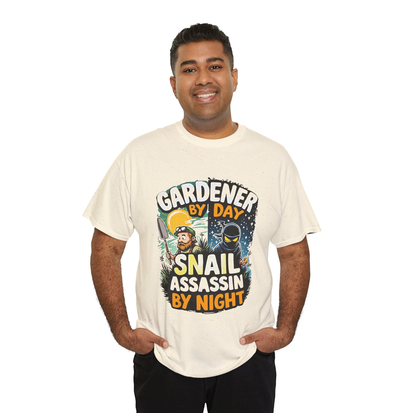Gardener by Day, Snail Assassin by Night T-Shirt