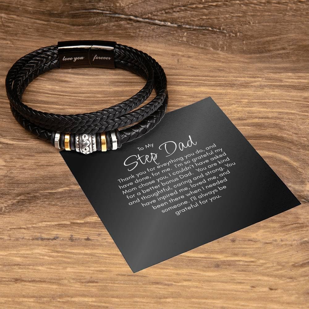 Gift Bracelet for Stepdad