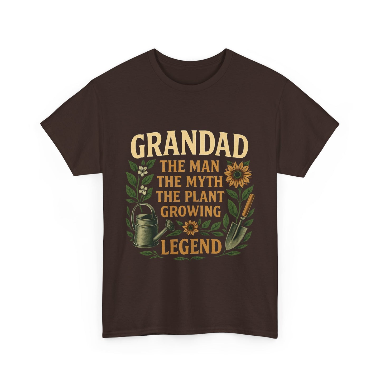 Grandad: The Man, The Myth, The Plant-Growing Legend T-Shirt