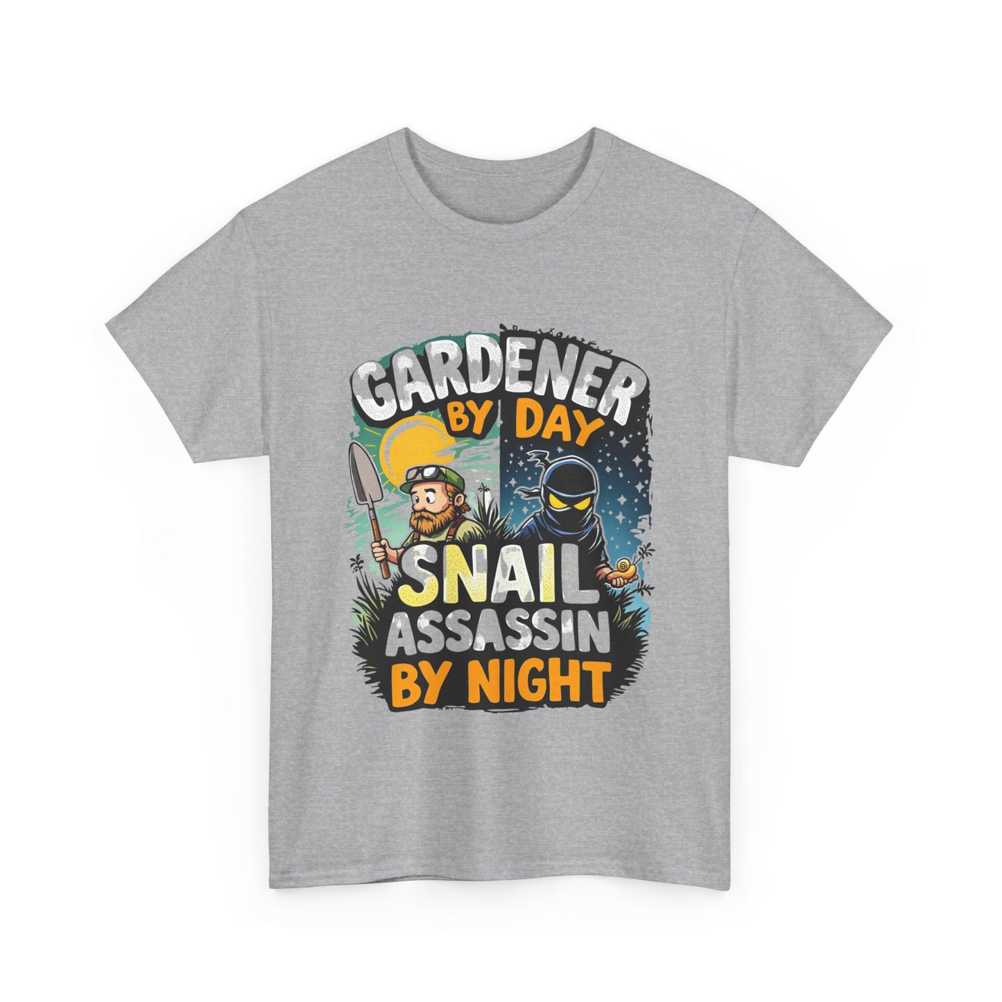 Gardener by Day, Snail Assassin by Night T-Shirt