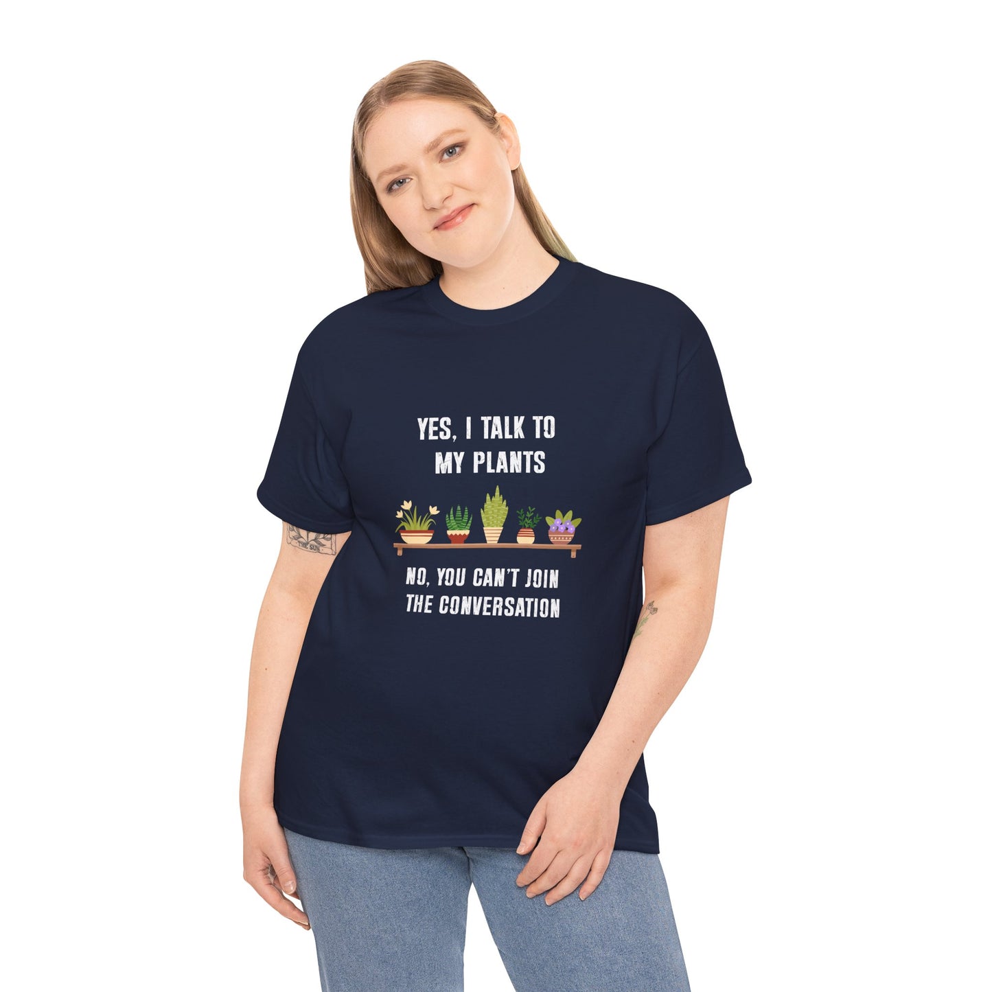 Yes, I Talk to My Plants – Funny Gardening T-Shirt