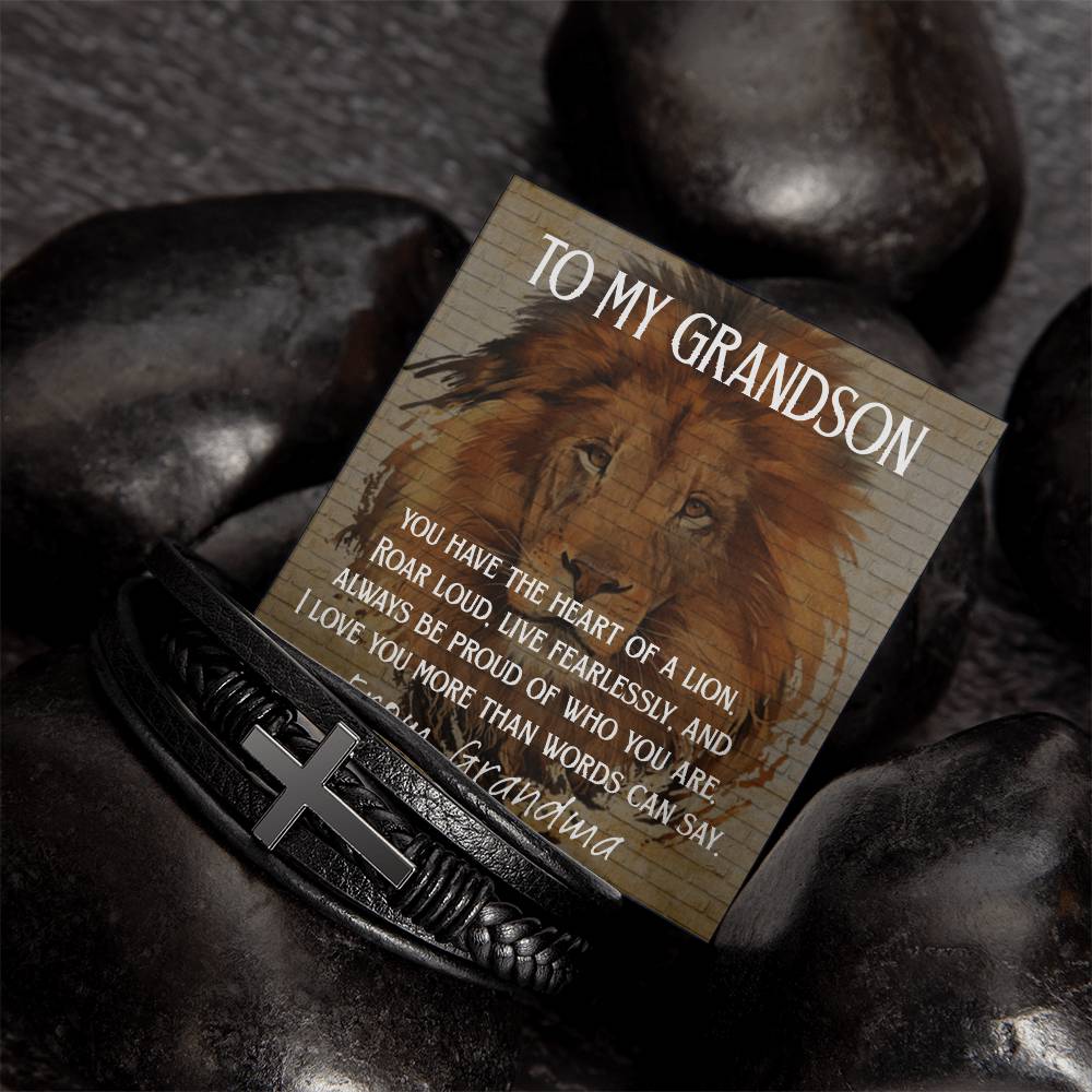Bracelet For A Wonderful Grandson