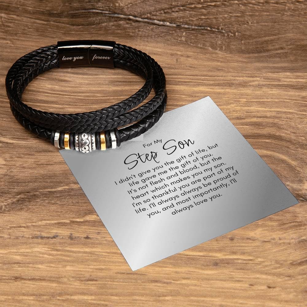 Step Son Gift Bracelet