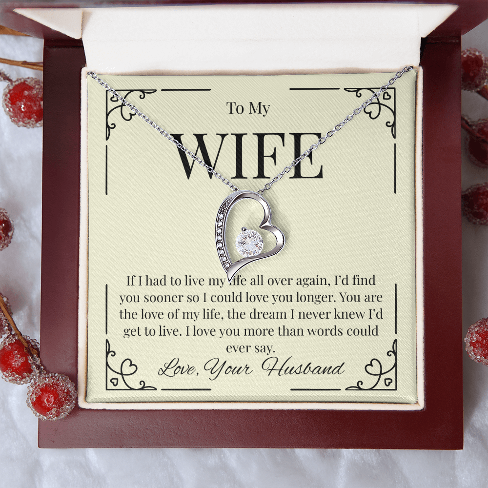 Necklace For A Wife, Say What Words Alone Cannot.