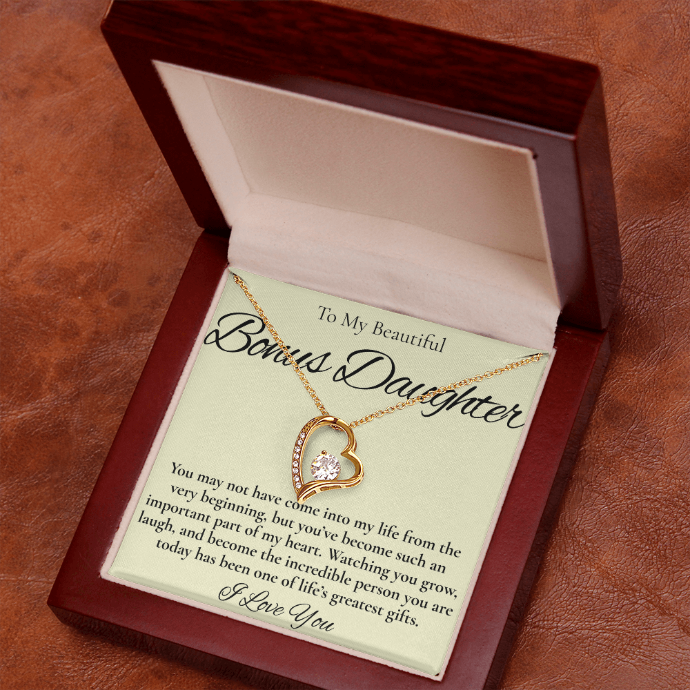 Necklace For A Brilliant Bonus Daughter