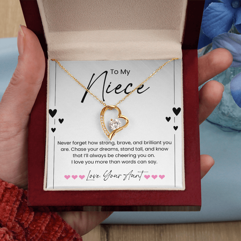 Necklace For A Brave And Brilliant Niece