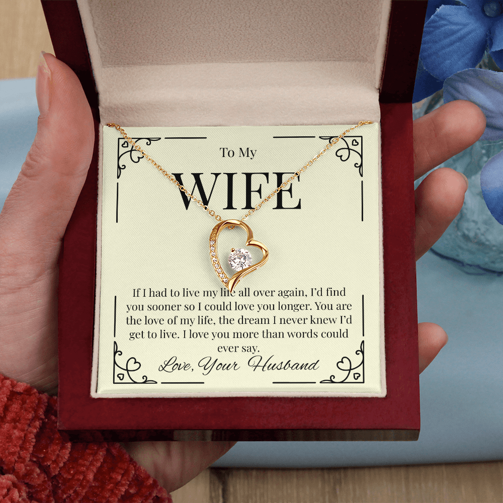Necklace For A Wife, Say What Words Alone Cannot.