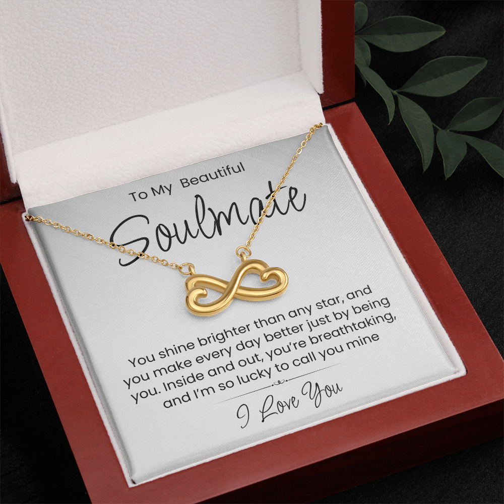 To My Beautiful Soulmate Necklace 🌟