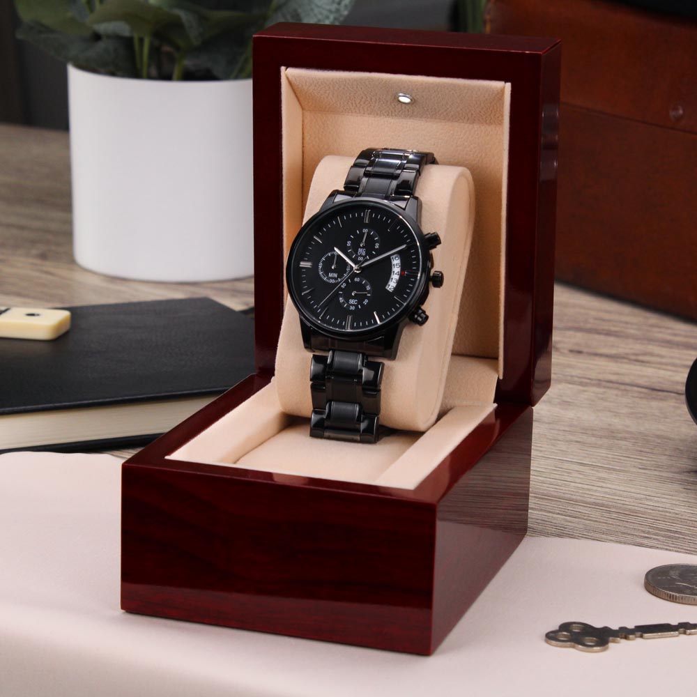 Graduation Gift for Him, Personalized, Engraved Luxury Watch