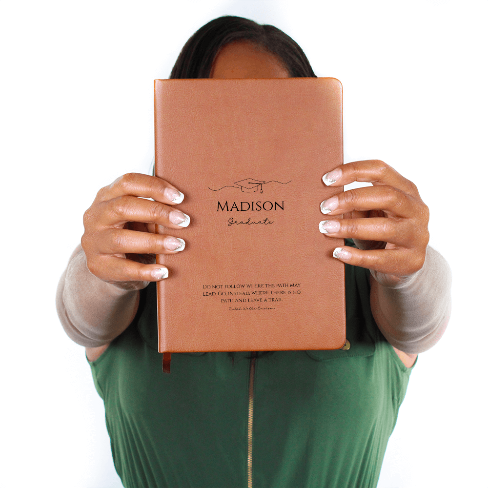 Beautiful Custom Name Journal For New Graduate - Perfect Graduation Gift!