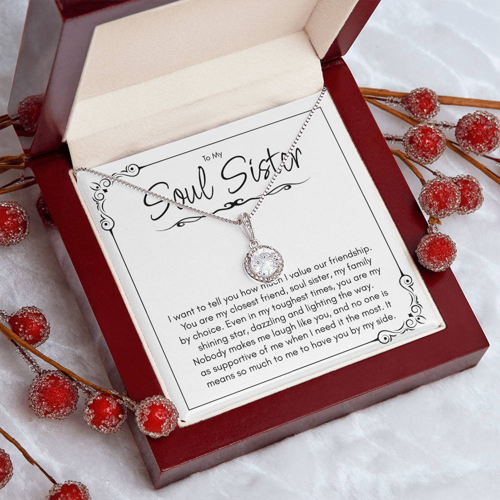 Soul Sister Necklace For Best Friend