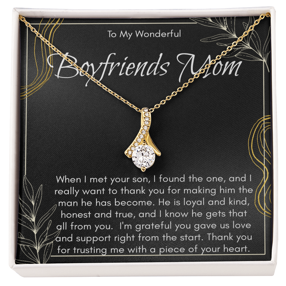Gift Necklace For Boyfriends Mom