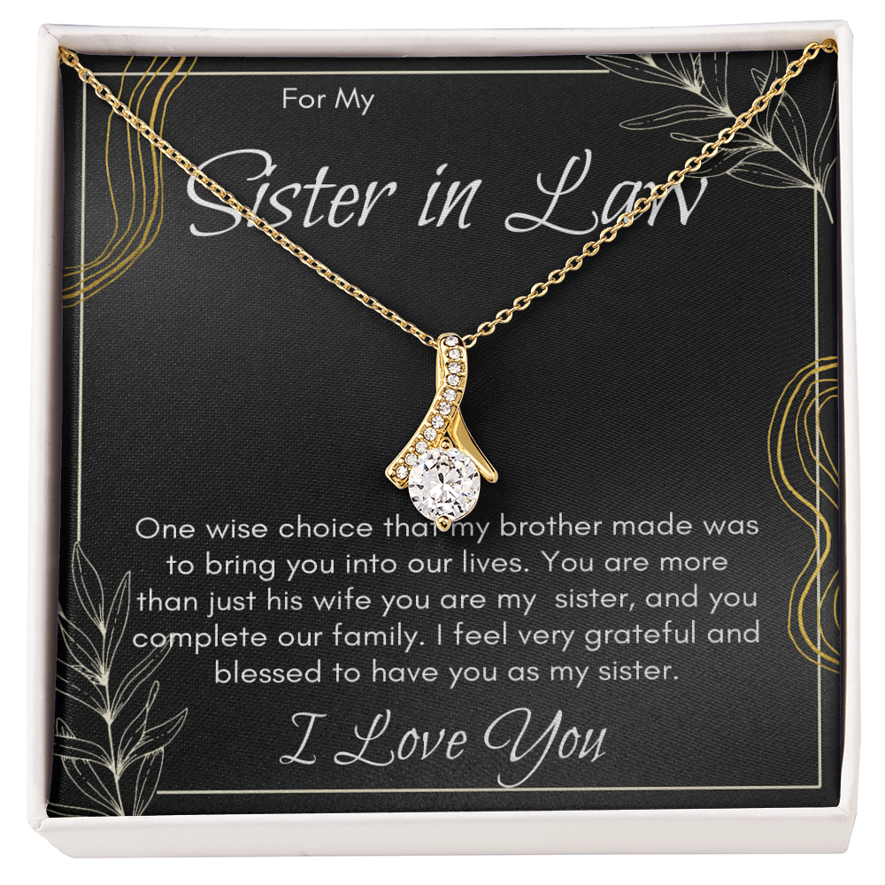 Necklace For A Loved Sister In Law