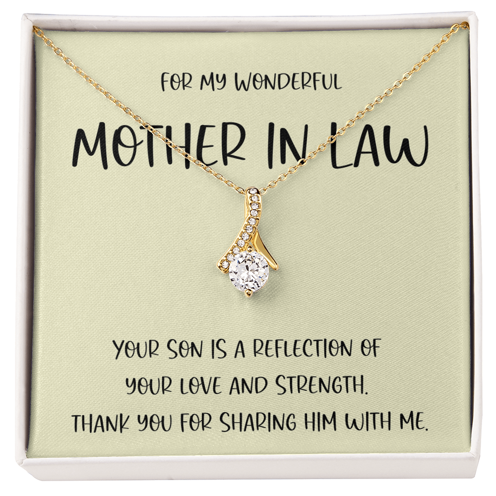 Necklace For A Wonderful, Strong Mother In Law