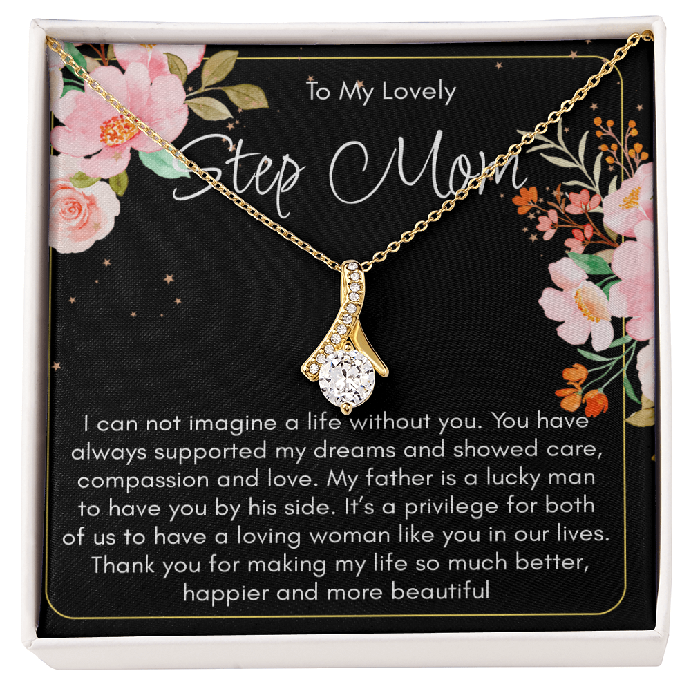 Necklace For A Wonderful Step Mom