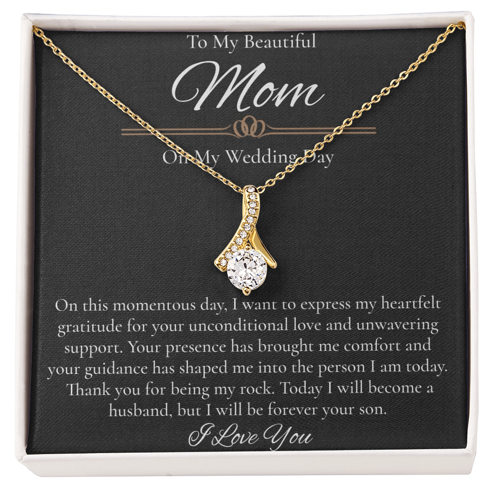 Mother Of The Groom Gift From Son, Necklace