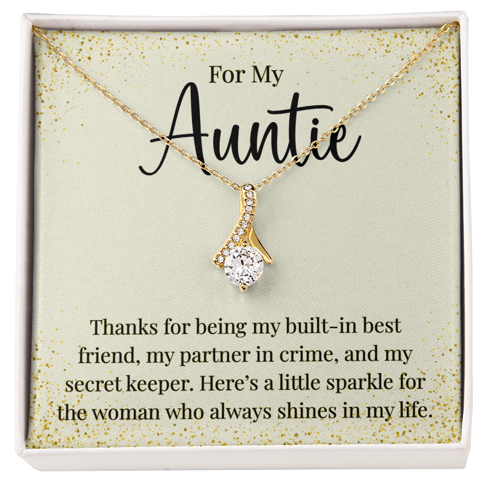 Necklace For Sparkly Auntie!