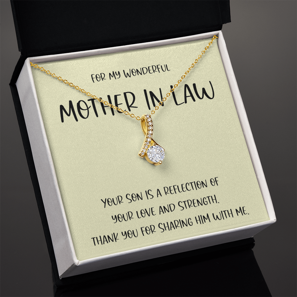 Necklace For A Wonderful, Strong Mother In Law