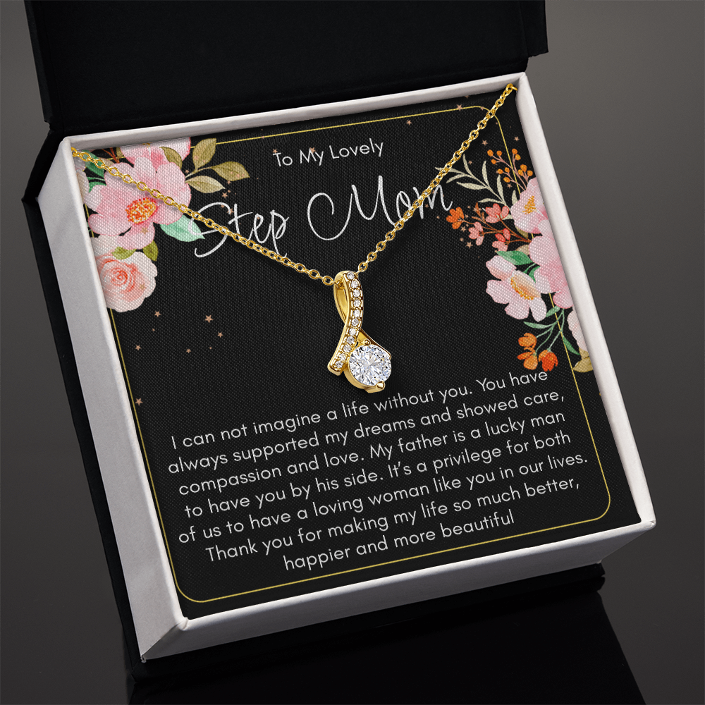Necklace For A Wonderful Step Mom