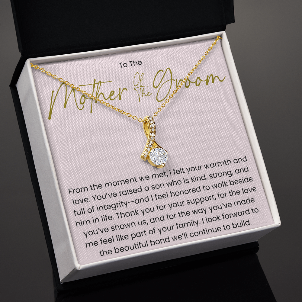 Gift For Mother Of The Groom - From The Bride