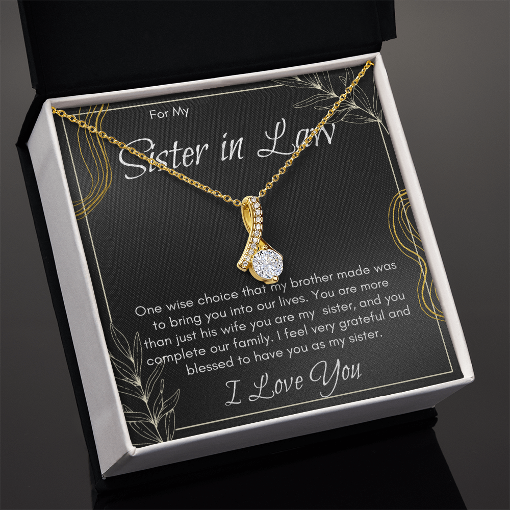 Necklace For A Loved Sister In Law