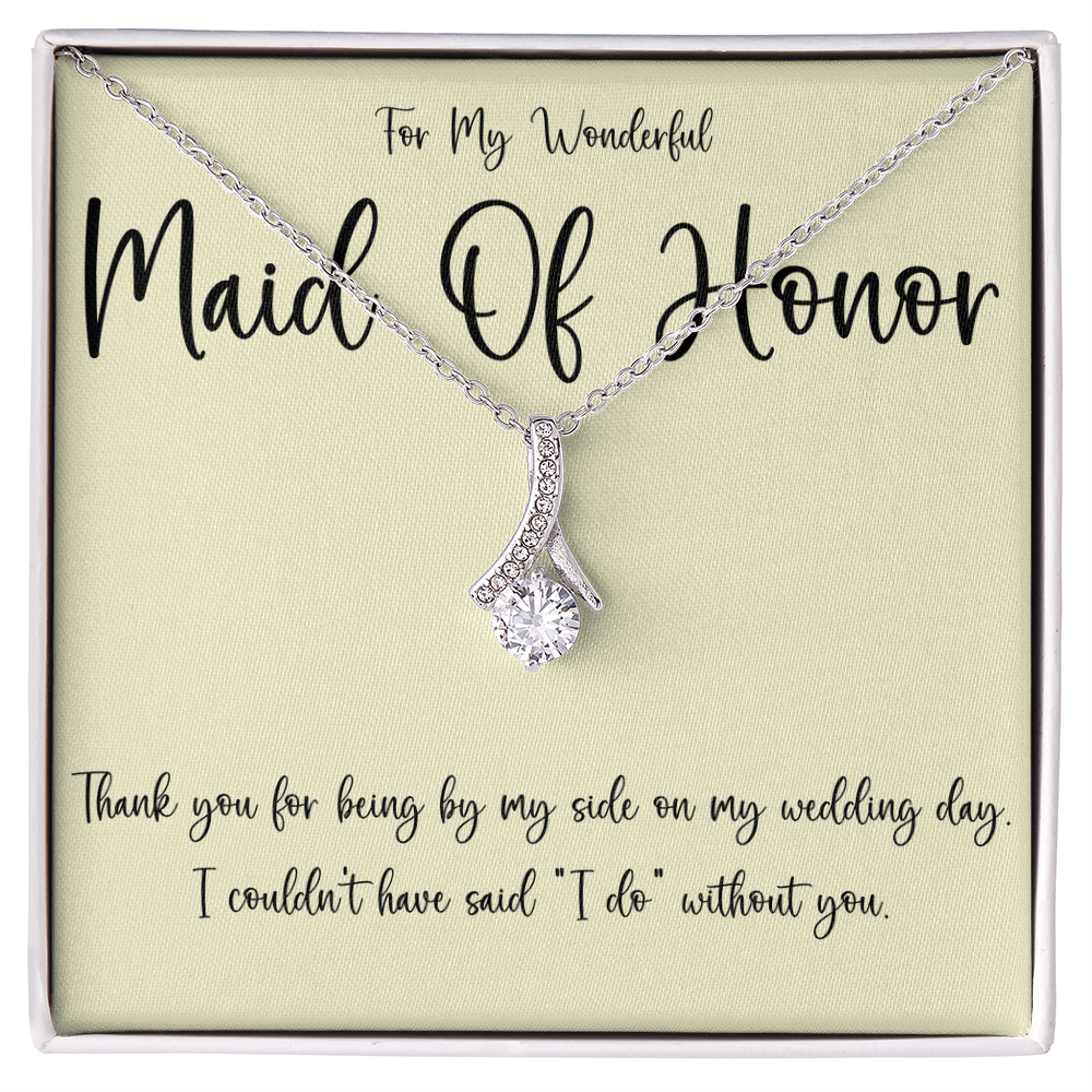 Thank You Gift For Wonderful Maid Of Honor