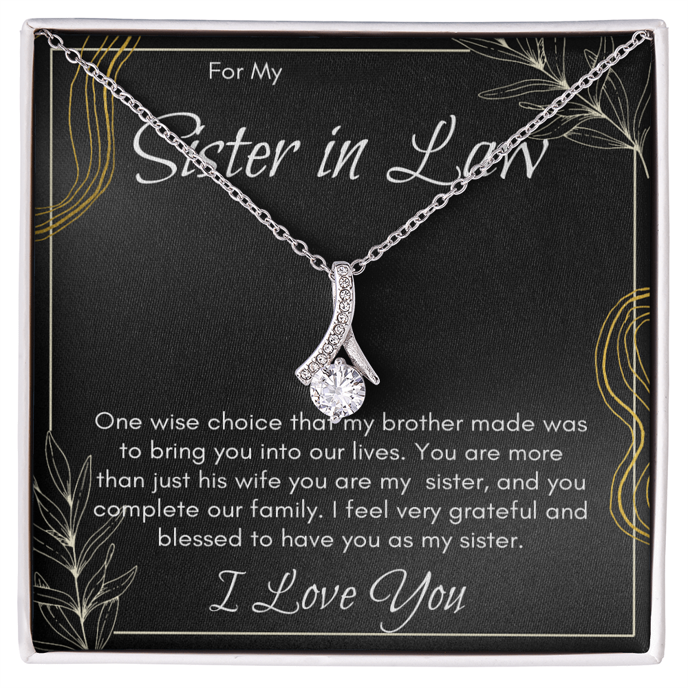 Necklace For A Loved Sister In Law