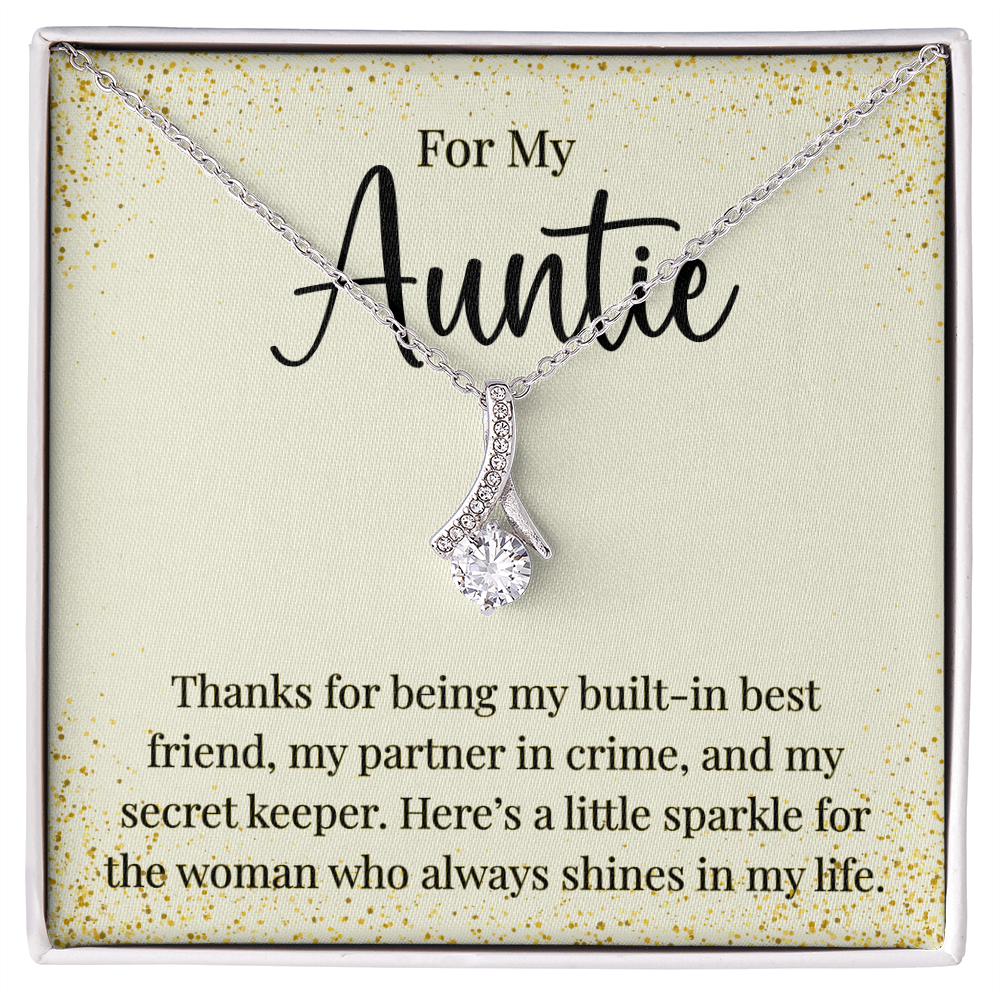Necklace For Sparkly Auntie!