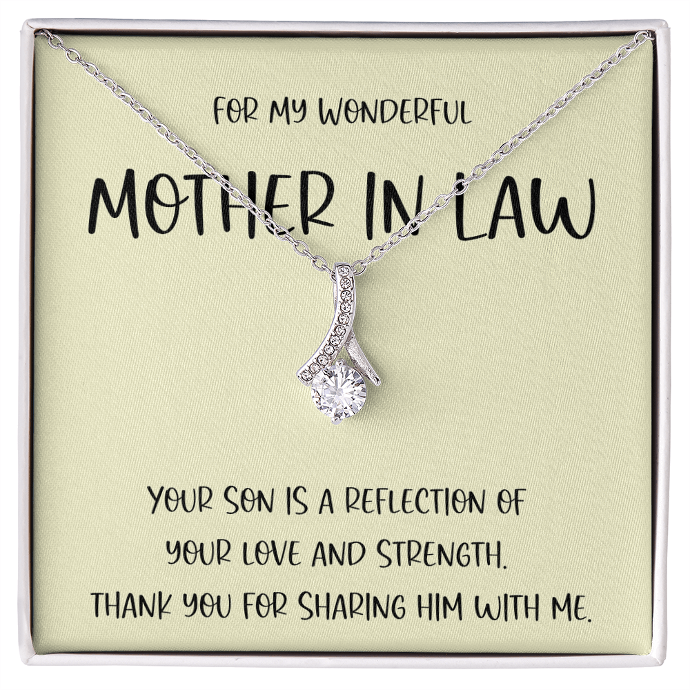 Necklace For A Wonderful, Strong Mother In Law