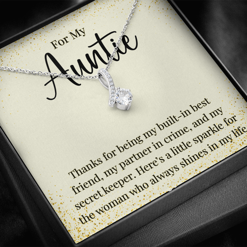 Necklace For Sparkly Auntie!