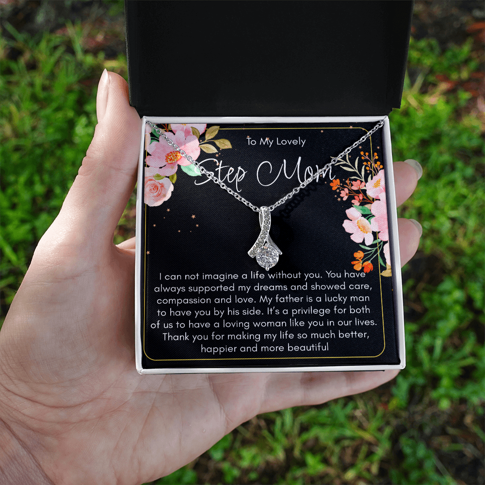 Necklace For A Wonderful Step Mom