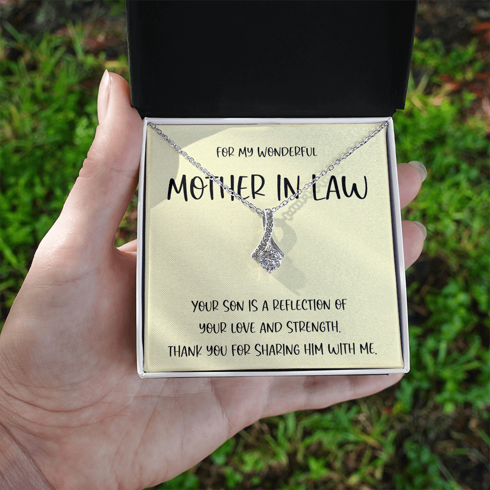 Necklace For A Wonderful, Strong Mother In Law