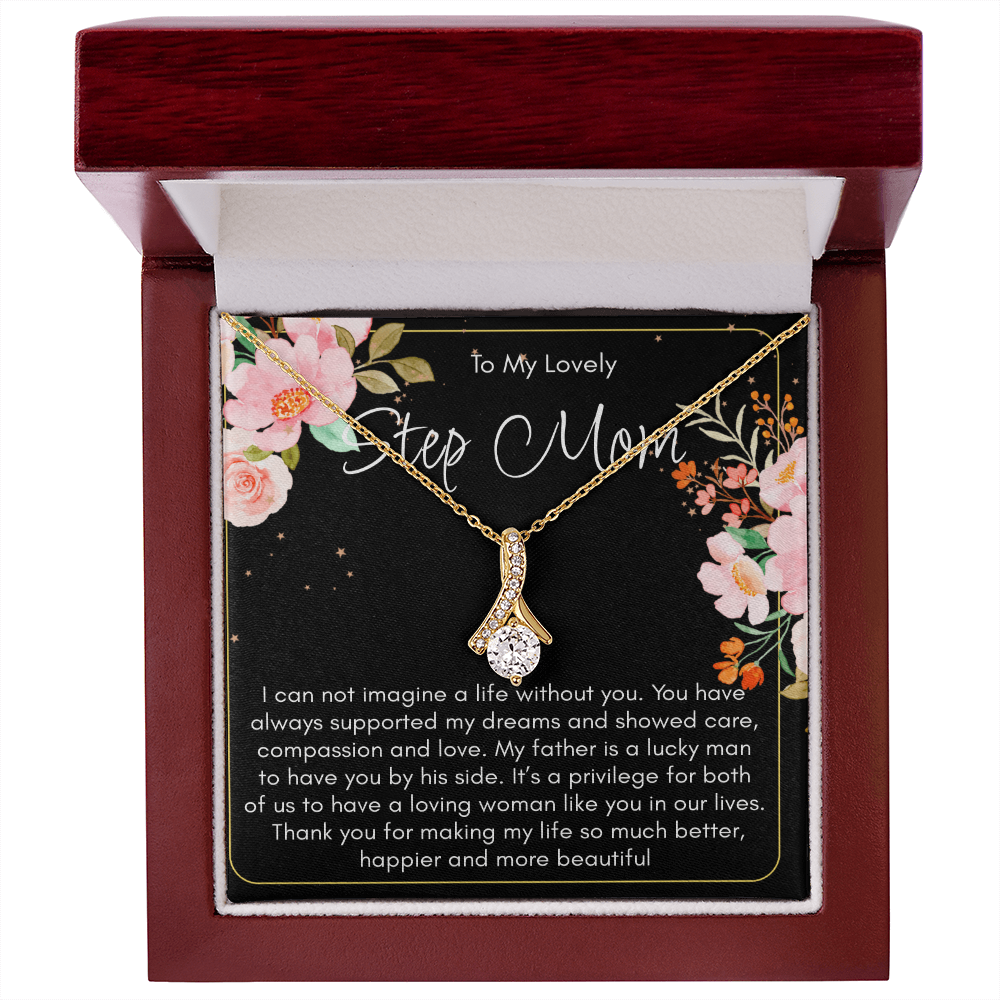 Necklace For A Wonderful Step Mom