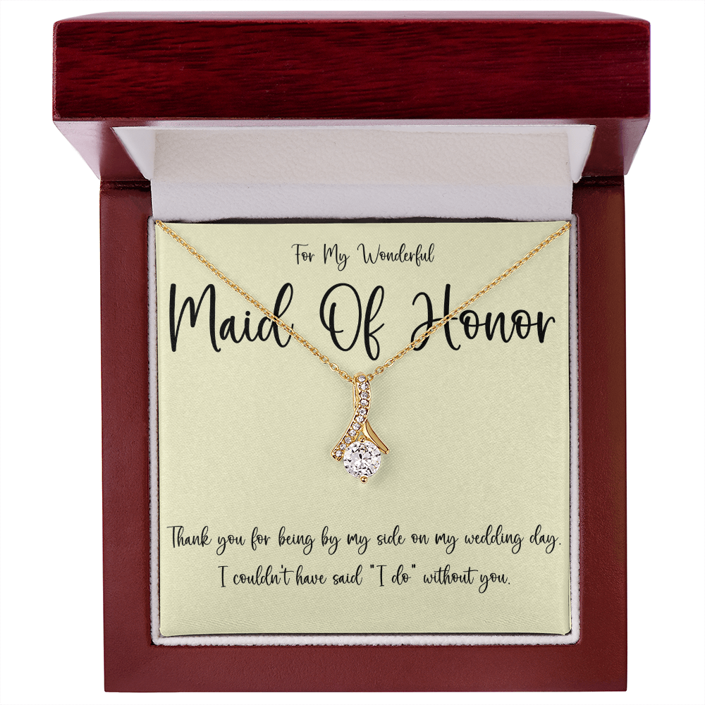 Thank You Gift For Wonderful Maid Of Honor