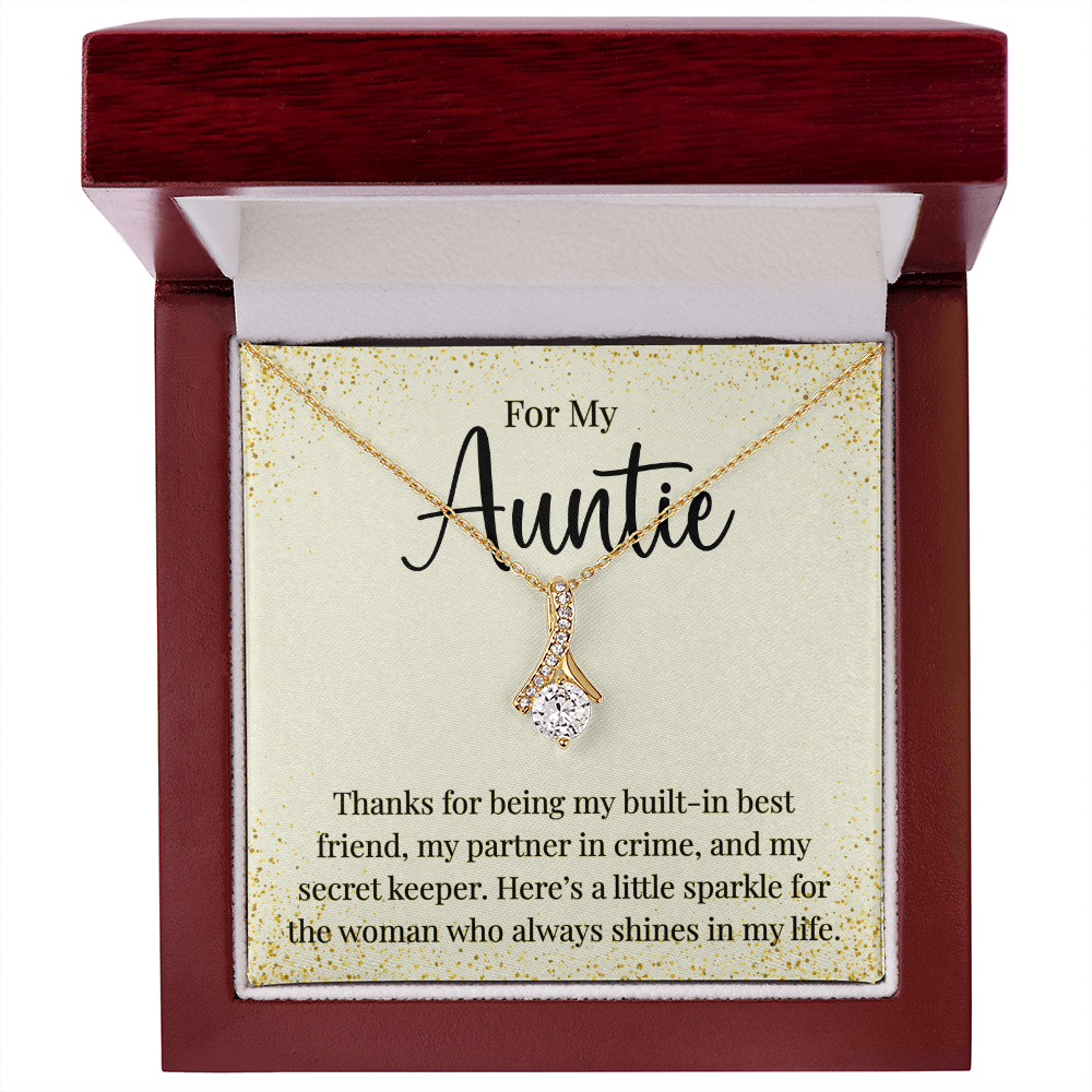 Necklace For Sparkly Auntie!
