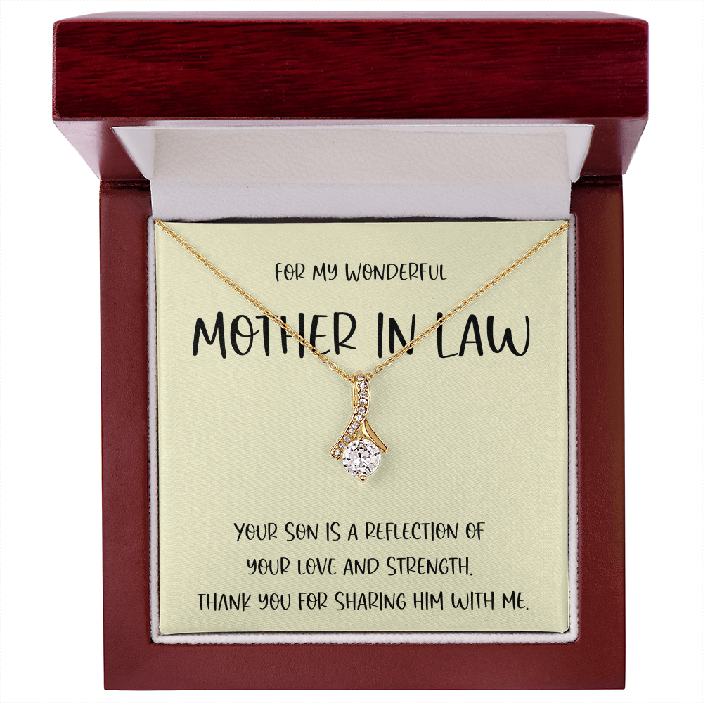 Necklace For A Wonderful, Strong Mother In Law