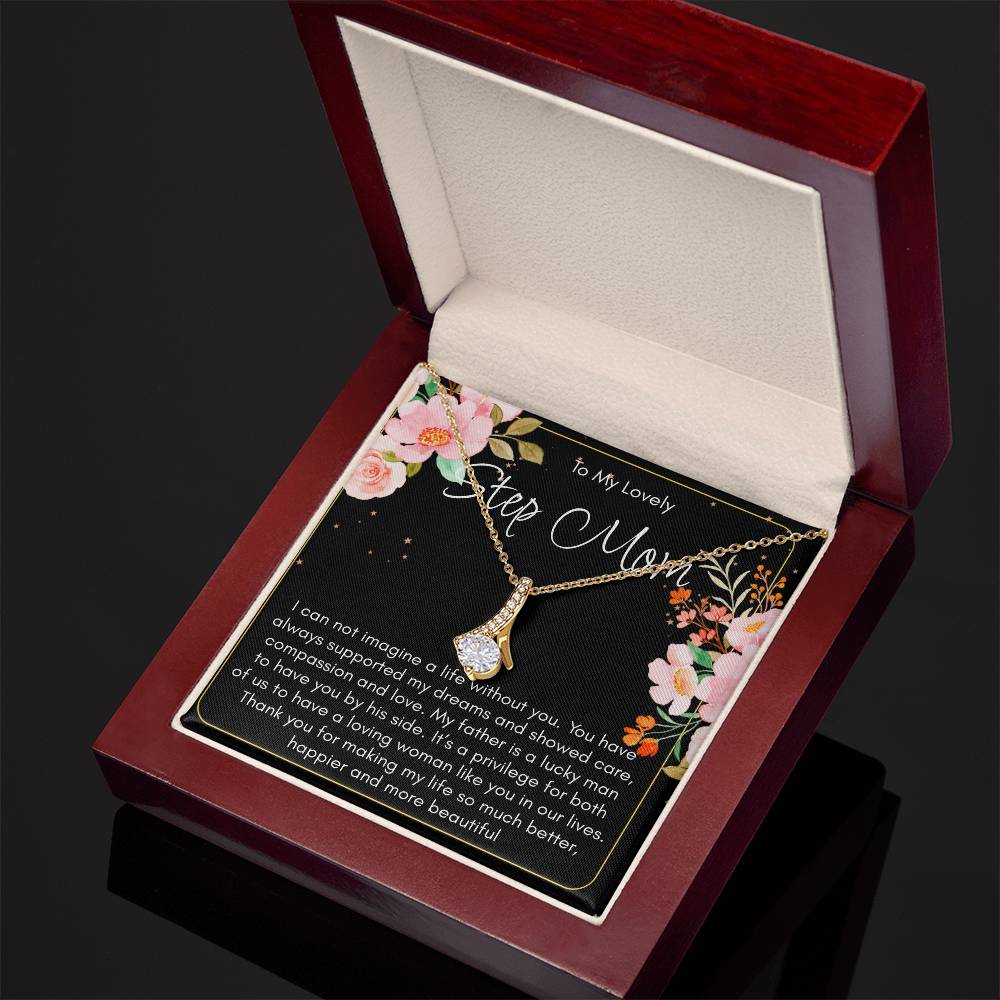 Necklace For A Wonderful Step Mom