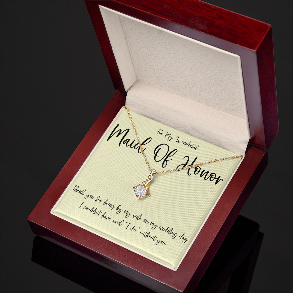 Thank You Gift For Wonderful Maid Of Honor