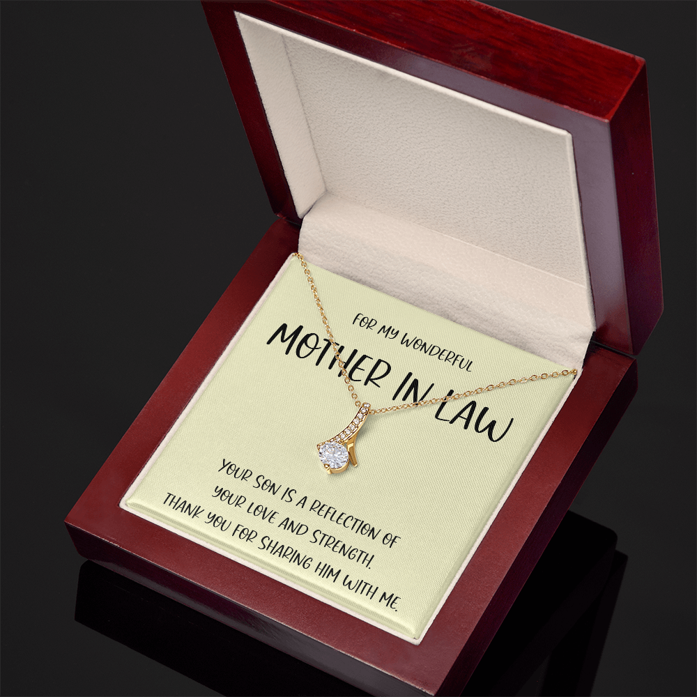 Necklace For A Wonderful, Strong Mother In Law
