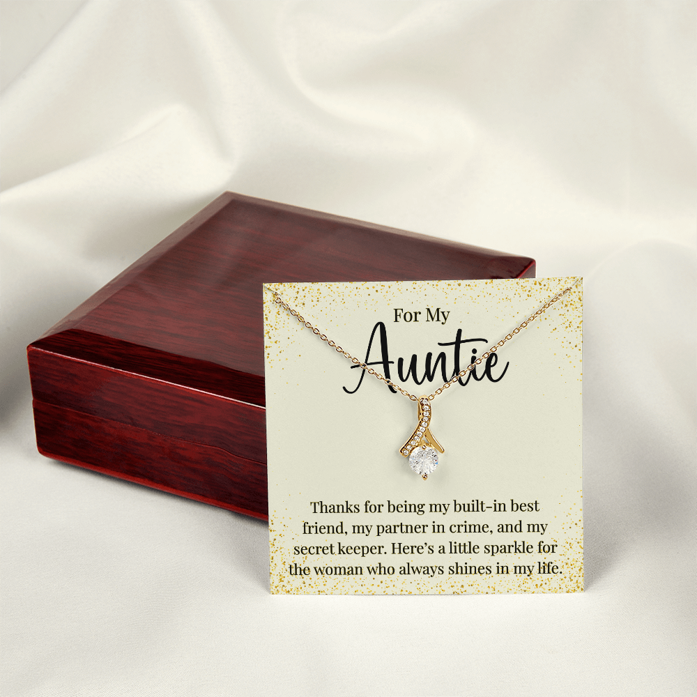 Necklace For Sparkly Auntie!