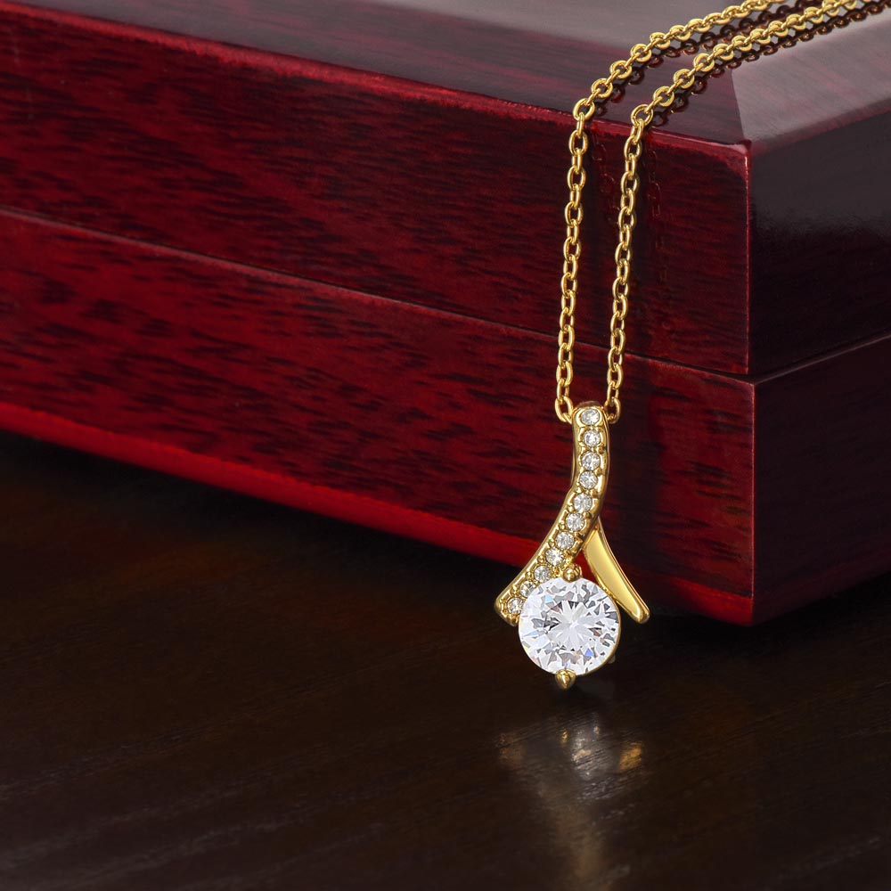 To My Fearless Granddaughter Necklace – A Gift of Courage, Strength & Love