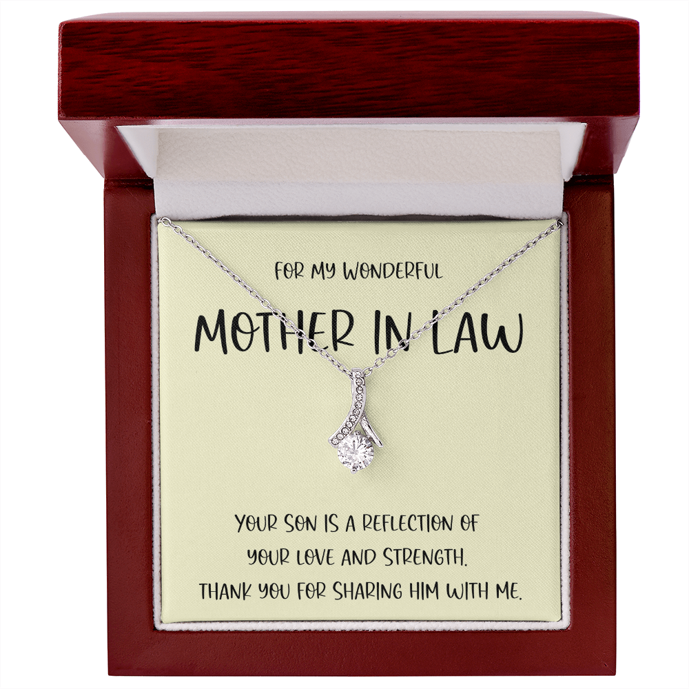 Necklace For A Wonderful, Strong Mother In Law
