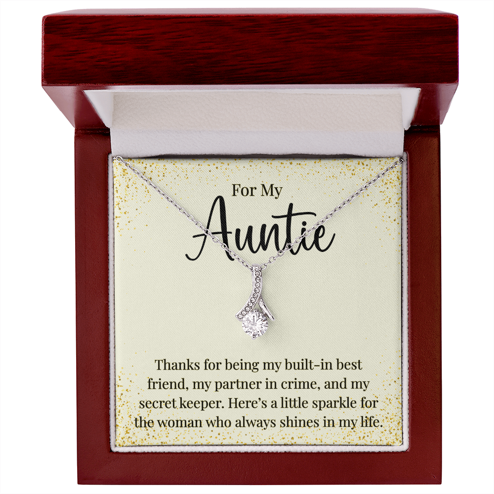 Necklace For Sparkly Auntie!